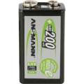 Ansmann maxE 9V NiMH-Akku 200 mAh Ansmann maxE 9V NiMH-Akku 200 mAh