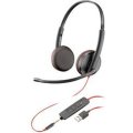 Plantronics Blackwire C3225 binaural Telefon On Ear Headset