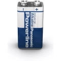 Panasonic Powerline Alkaline Batterie 9 Volt Block, 1er-Pack Panasonic Powerline Alkaline Batterie 9 Volt Block, 1er-Pack
