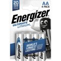 Energizer Ultimate Lithium-Batterie Mignon AA, 1,5V, 3000 mAh, 4er Pack Energizer Ultimate Lithium-Batterie Mignon AA, 1,5V, 3000 mAh, 4er Pack